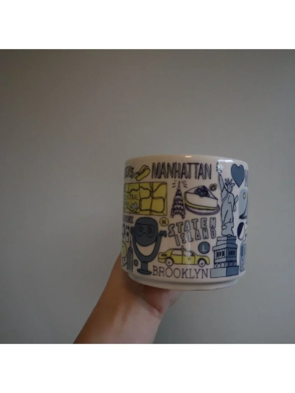 Starbucks Been There Series New York City NYC Ceramic Coffee Mug 14 oz NYC Landm